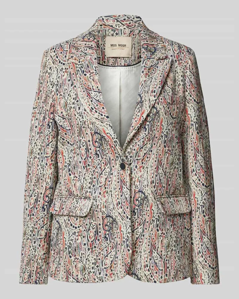 Mos Mosh Blazer mit Reverskragen Modell 'LINEA PALOMA Rot