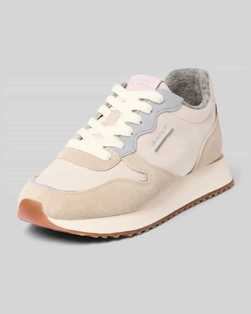 Gant Sneaker mit Label-Detail Modell 'BEVINDA Taupe