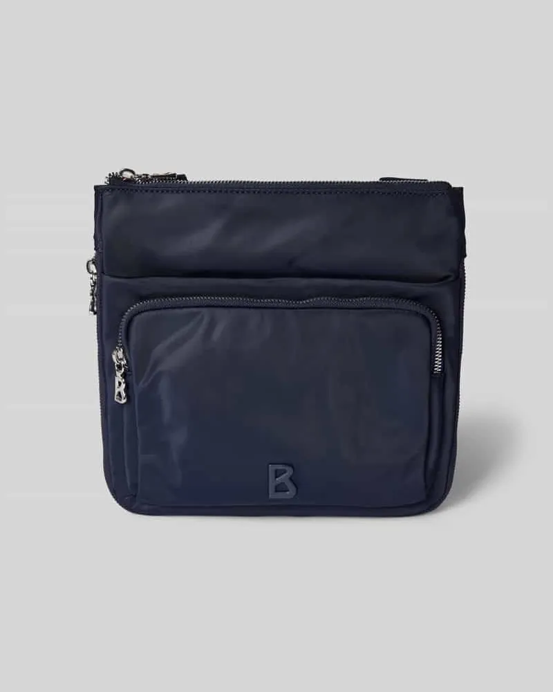 Bogner Handtasche mit Label-Detail und Schulterriemen Marine