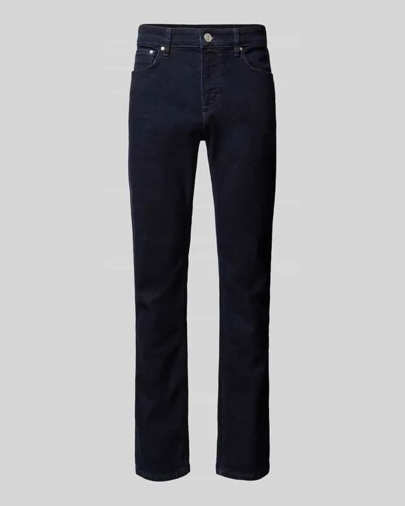 JOOP! Modern Fit Jeans im 5-Pocket-Design Modell 'Mitch Dunkelblau