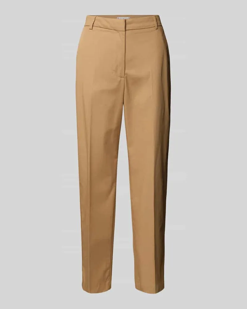 Tommy Hilfiger Slim Fit Chino aus Baumwoll-Lyocell-Mix Camel