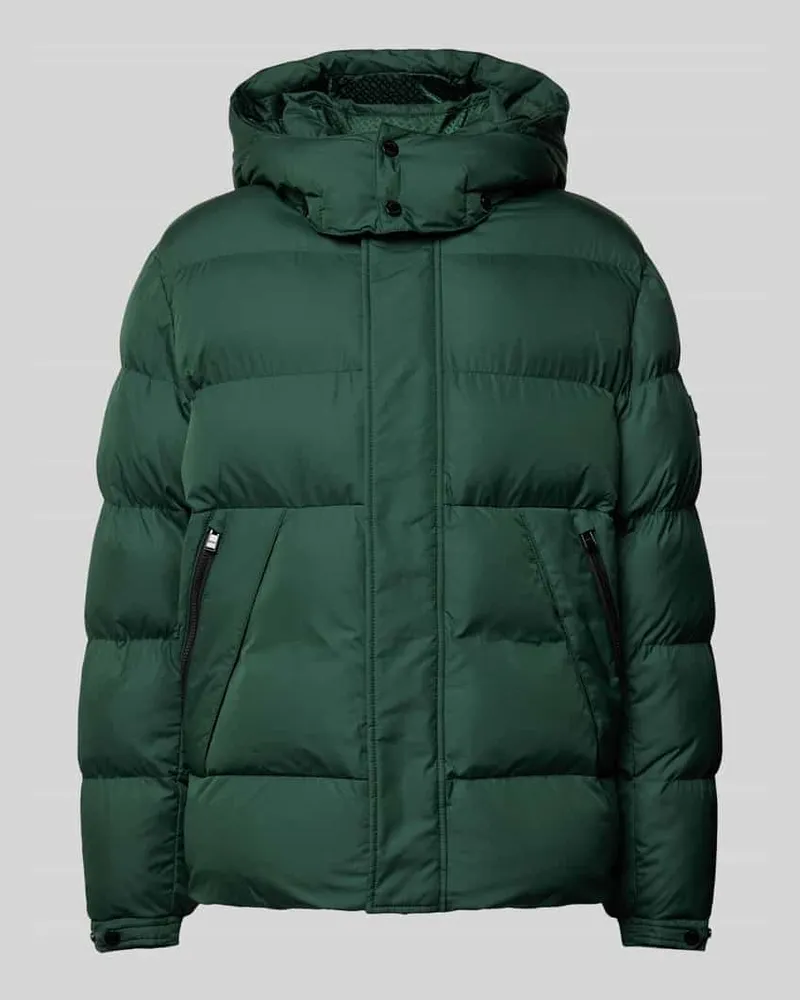 HUGO BOSS Steppjacke mit Kapuze Modell 'Corbinian Dunkelgruen