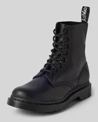 Dr.Martens Schnürboots aus Leder mit Zugschlaufe Modell 'Pascal Black