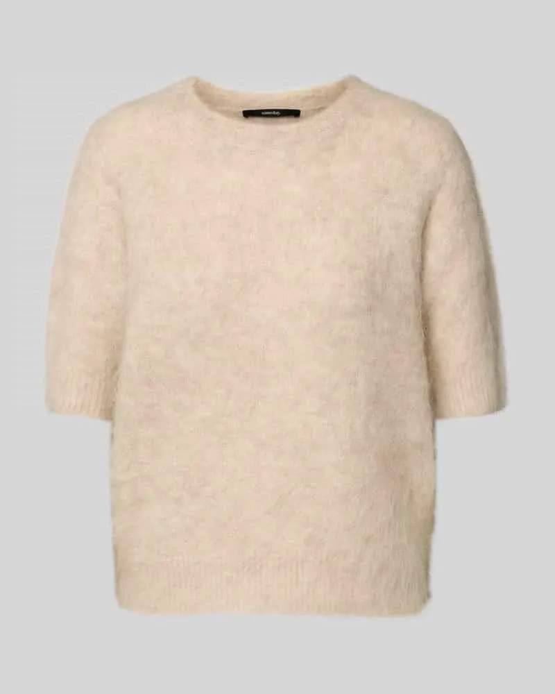 someday. Strickshirt aus Alpaka-Mix Modell 'Tuomi Beige