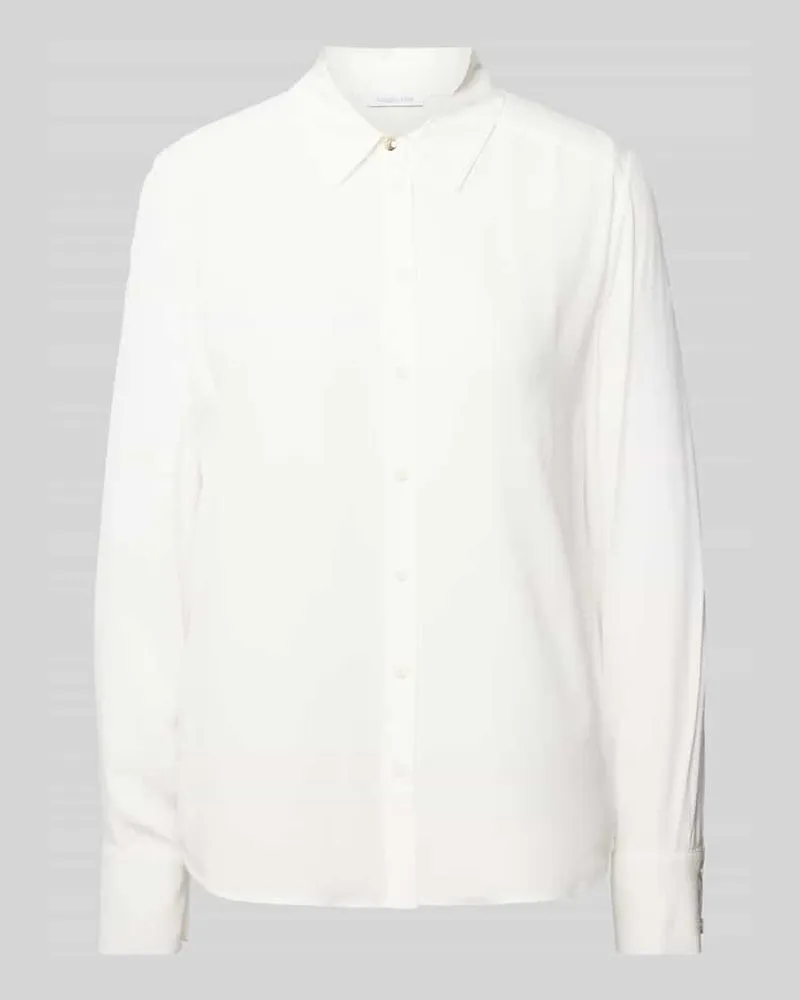 Patrizia Pepe Hemdbluse aus Viskose Modell 'casacca Weiss