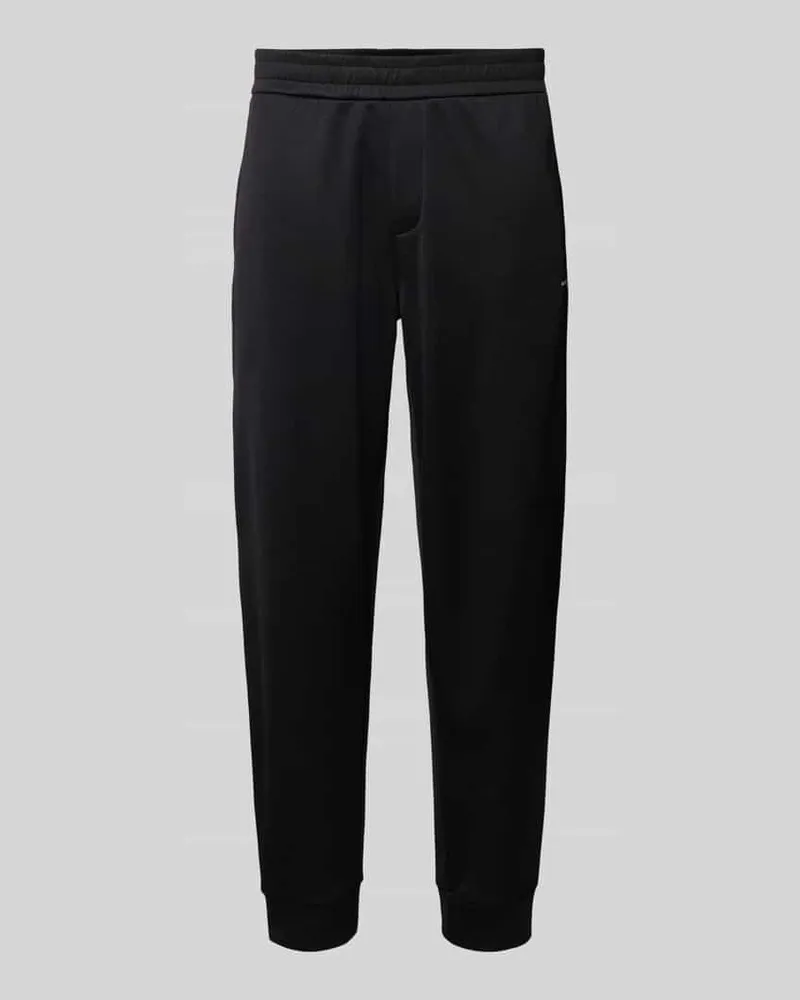 Armani Exchange Sweatpants mit elastischem Bund Black