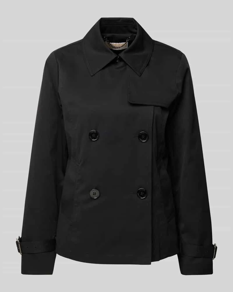 Michael Kors Trenchcoat mit Leistentaschen Black