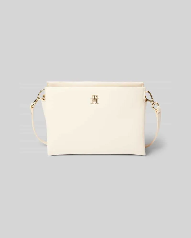 Tommy Hilfiger Handtasche mit Logo-Applikation Beige