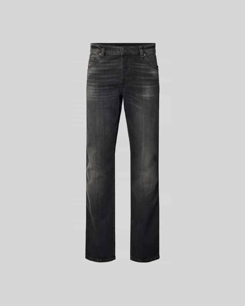 Diesel Jeans mit 5-Pocket-Design Dunkelgrau