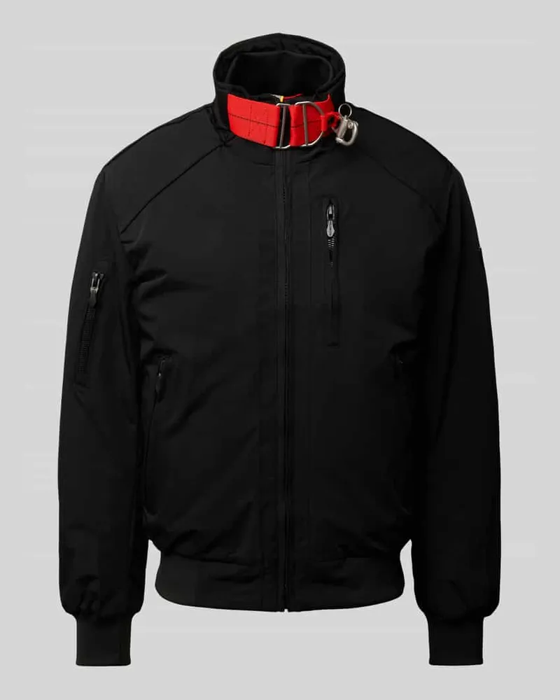 Wellensteyn Comfort Fit Funktionsjacke mit Stehkragen Modell 'BOGART B-52 Black