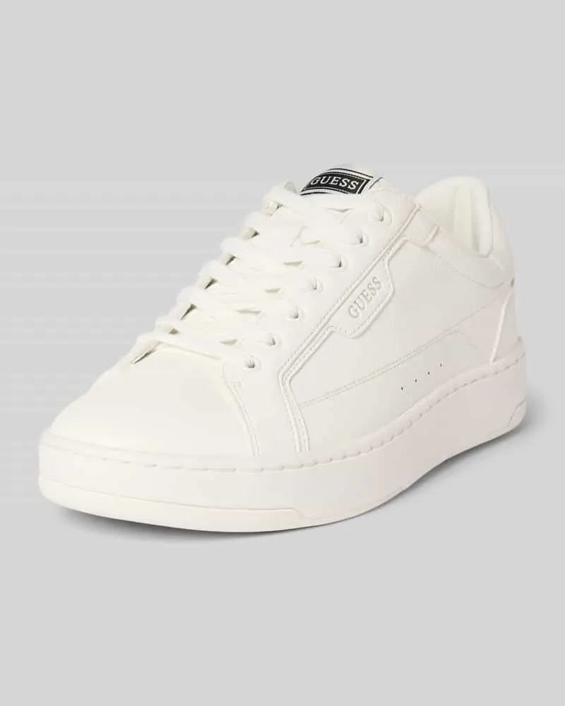 Guess Sneaker mit Label-Details Modell 'VINCI Weiss