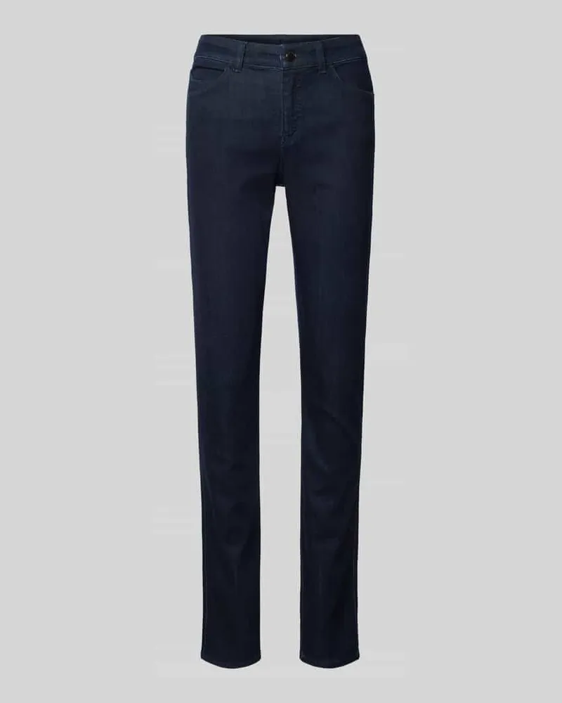Emporio Armani Skinny Fit Jeans mit 5-Pocket-Design Jeansblau