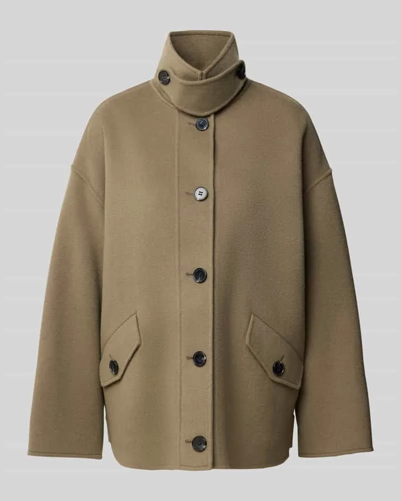 IRO Funktionsjacke mit Stehkragen Modell 'Another Hellgrau