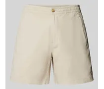 Regular Fit Shorts mit Logo-Stitching Modell 'PREPSTER