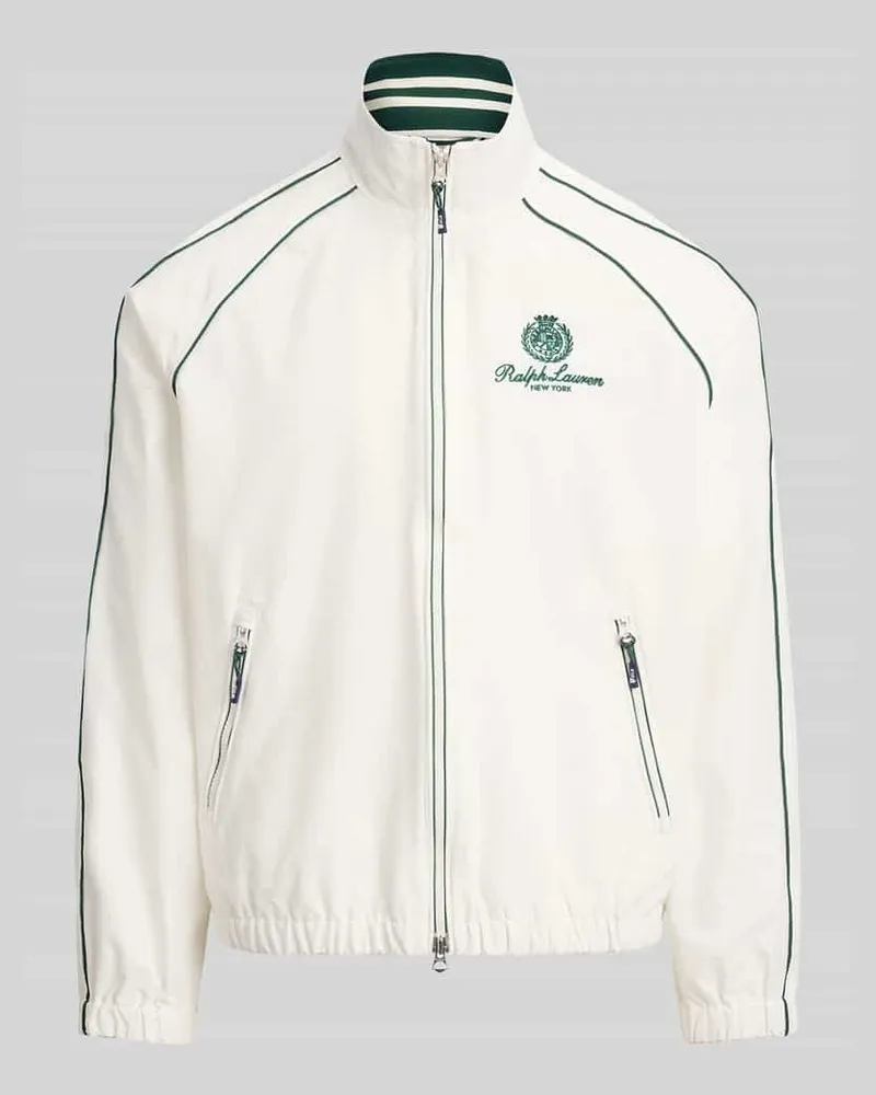 Ralph Lauren Regular Fit Blouson aus Baumwoll-Mix Weiss
