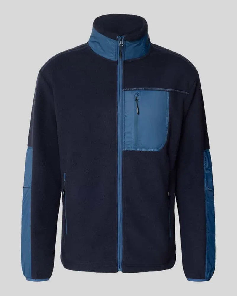 Icepeak Fleecejacke mit Stehkragen Modell 'MOHAWK Marine