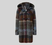 Regular Fit Mantel mit Kapuze