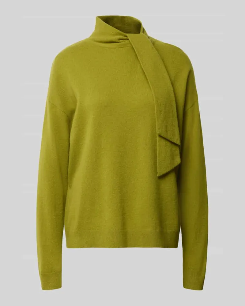 Christian Berg Kaschmirpullover mit Schal-Detail Lind
