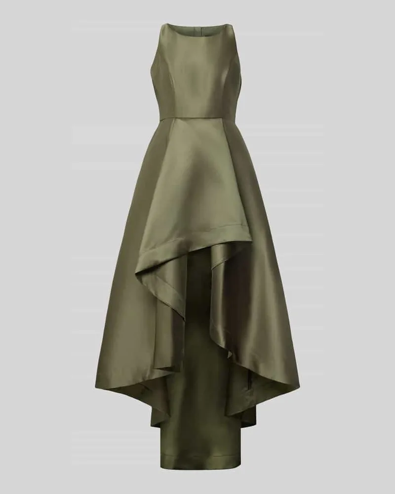 Adrianna Papell Abendkleid aus Satin Oliv