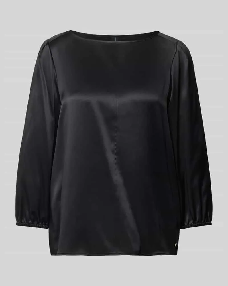 Marc Cain Seidenbluse mit 3/4-Arm Black