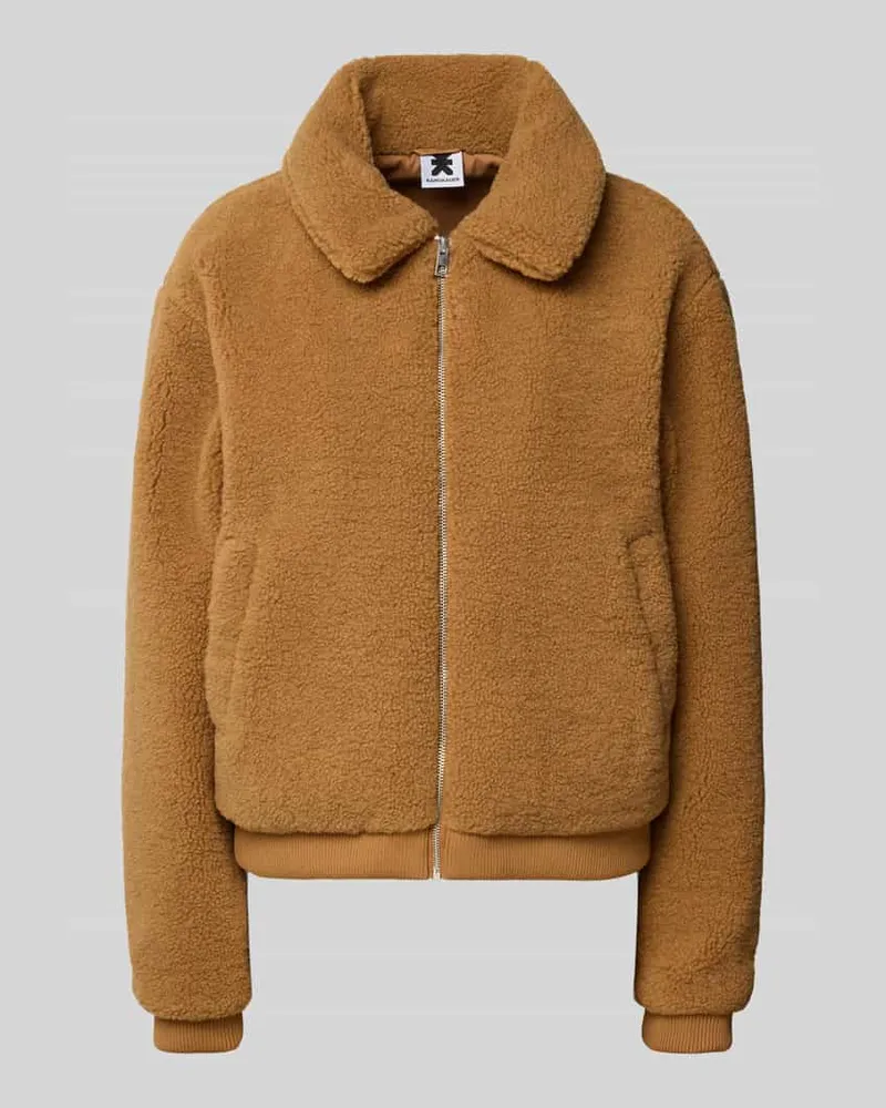 Karo Kauer Regular Fit Jacke aus Teddyfell Hazel
