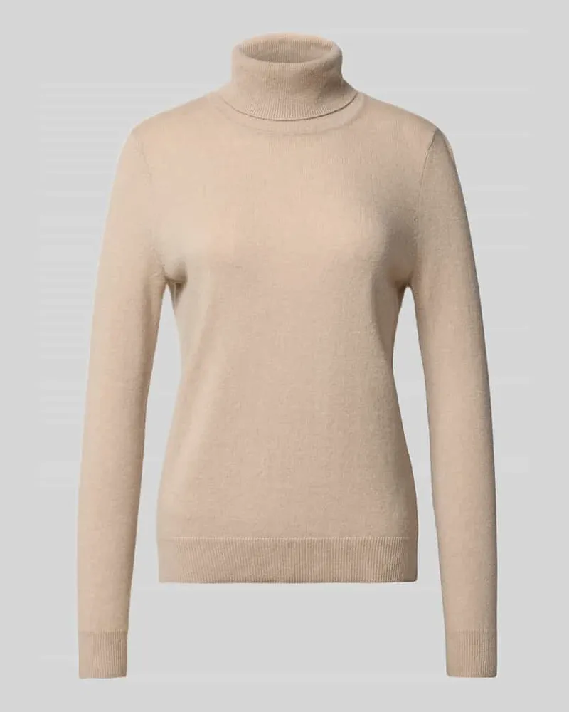 Christian Berg Strickpullover aus reinem Kaschmir Beige