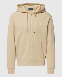 Ralph Lauren Sweatjacke mit Logo-Stitching Beige