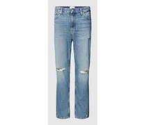 Dad Fit Jeans mit Label-Details Modell 'DAD
