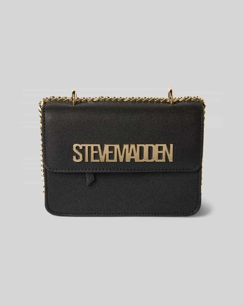 Steve Madden Crossbody Bag mit Logo-Applikation Modell 'Stakes Black