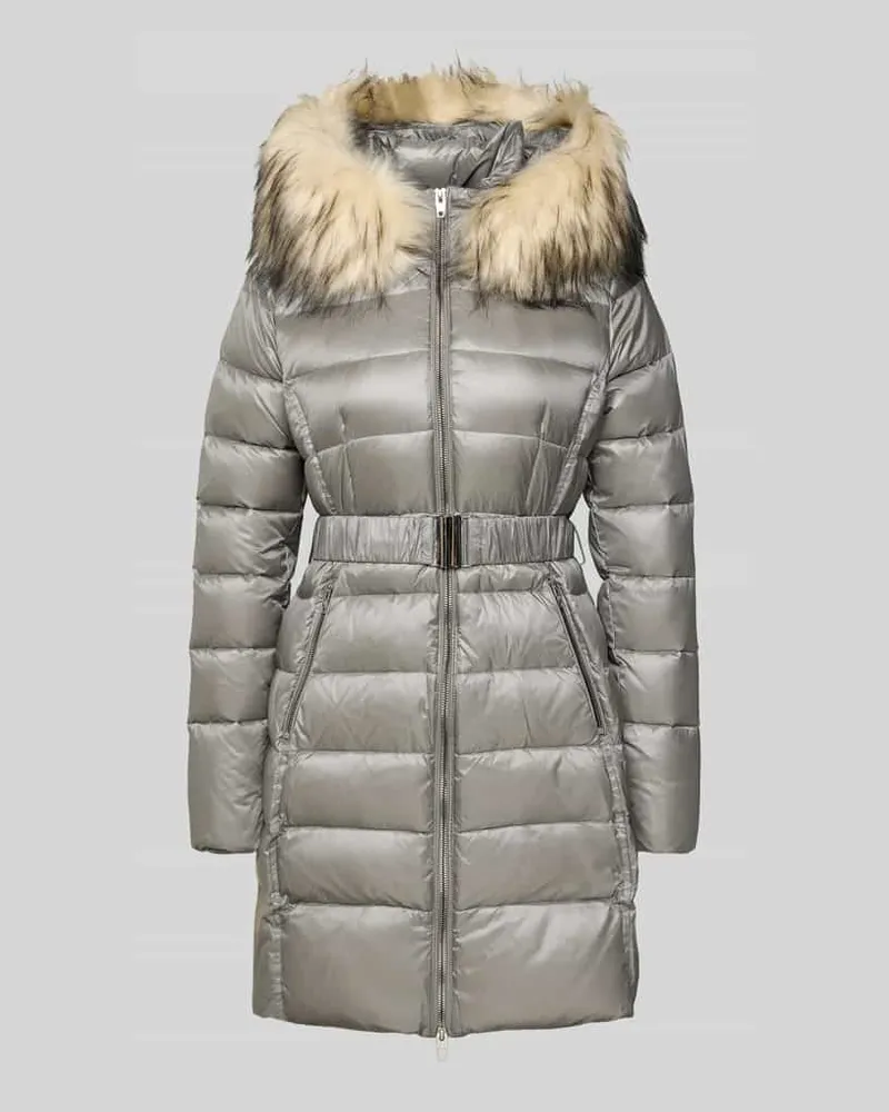Rock'n Blue Daunenjacke mit Gürtel Modell 'Amy RX Hellgrau