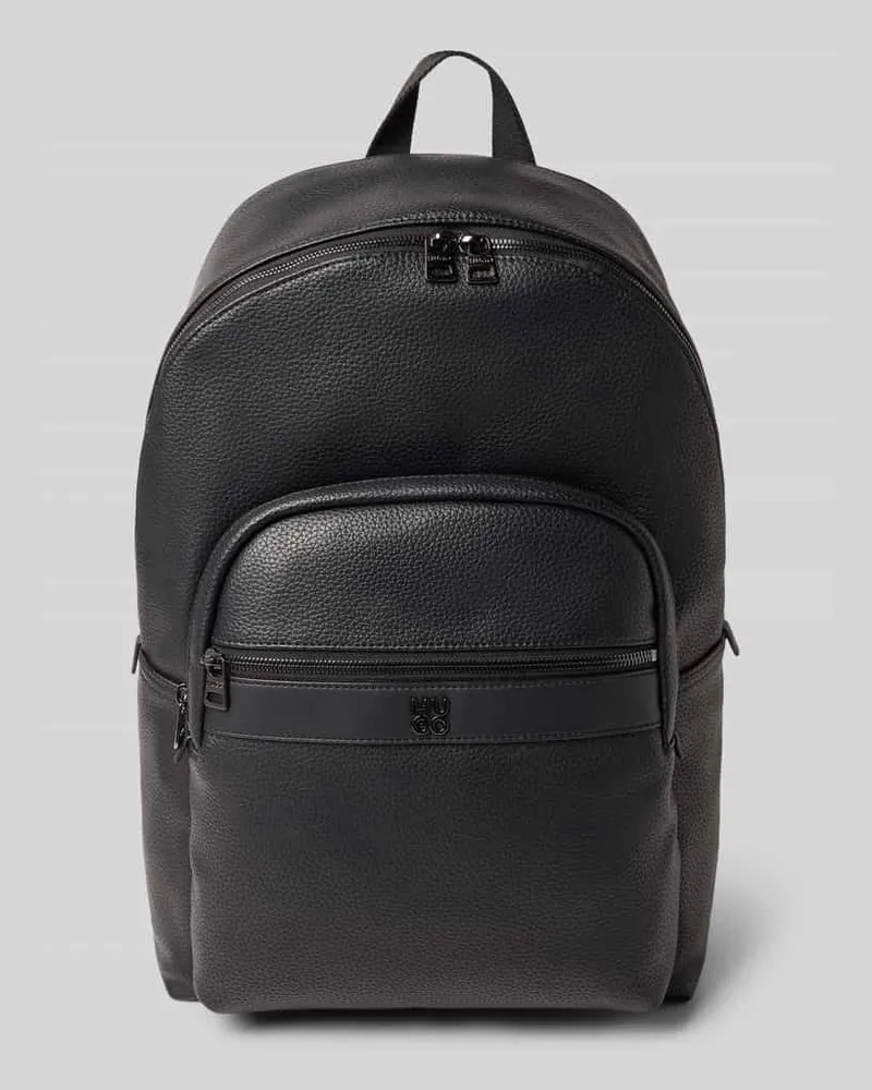 HUGO BOSS Rucksack mit Smart Sleeve hinten Black