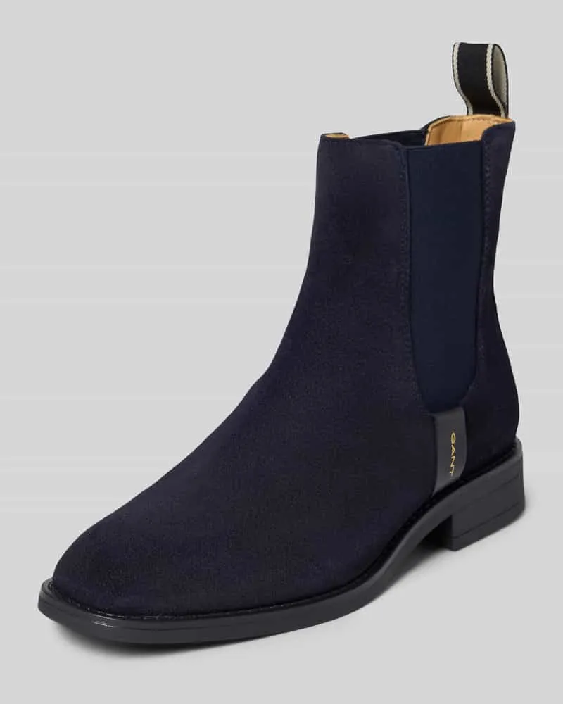 Gant Chelsea Boots aus Leder mit Label-Detail Modell 'Fayy Marine