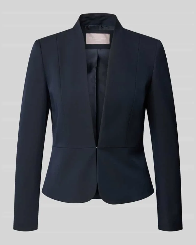 Christian Berg Slim Fit Blazer mit Hakenverschluss Marine