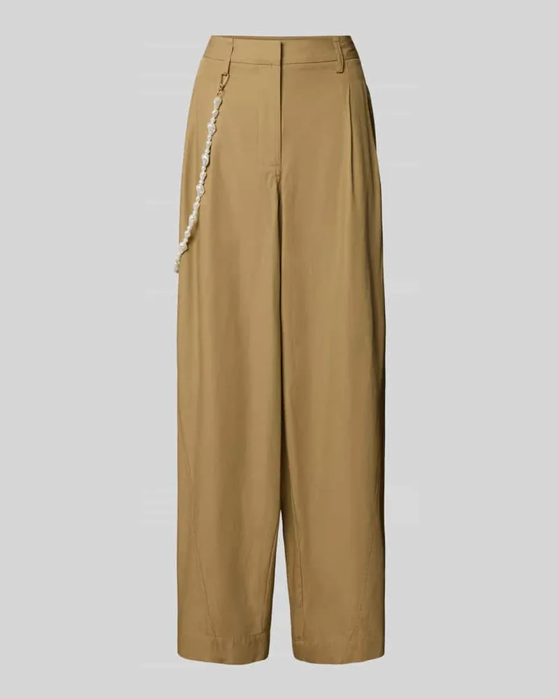 Essentiel Barrel Leg Hose aus reiner Baumwolle Modell 'JESUIS Beige