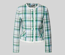 Blazer mit aufgesetzten Fransen