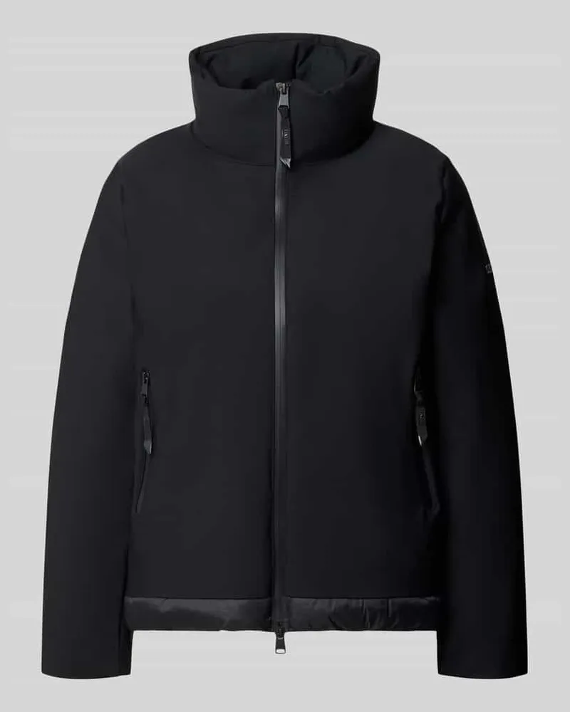 cinque Parka mit hohem Stehkragen Modell 'CINEA Black