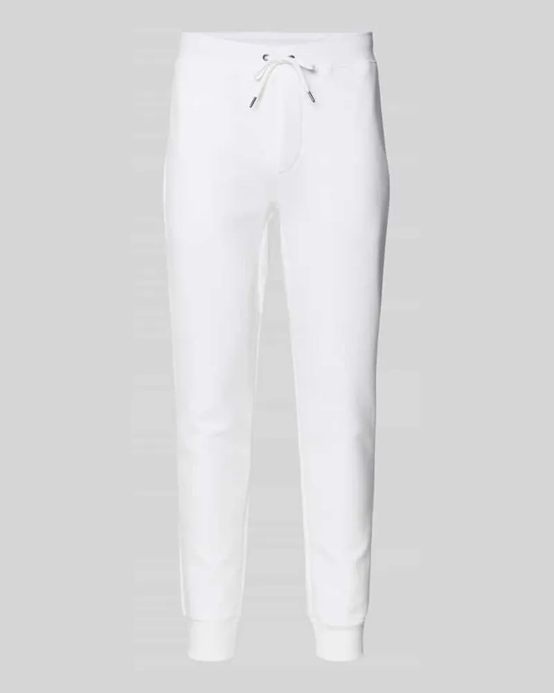 Ralph Lauren Sweatpants mit elastischem Bund Offwhite