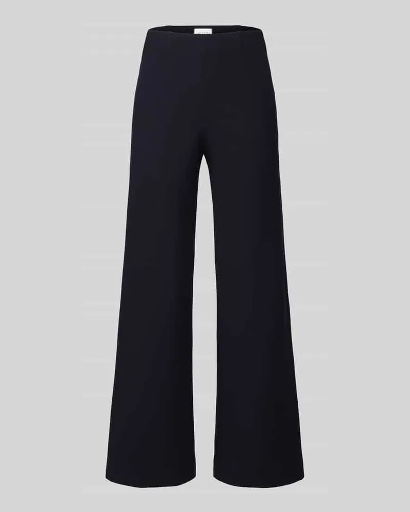 SEDUCTIVE  Regular Fit Weite Hose aus Viskose-Mix Modell 'KIMBERLEY Marine