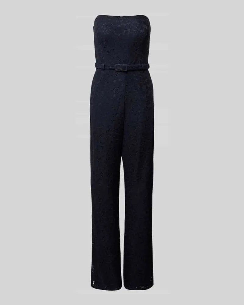 Vera Mont Jumpsuit mit Taillengürtel Dunkelblau