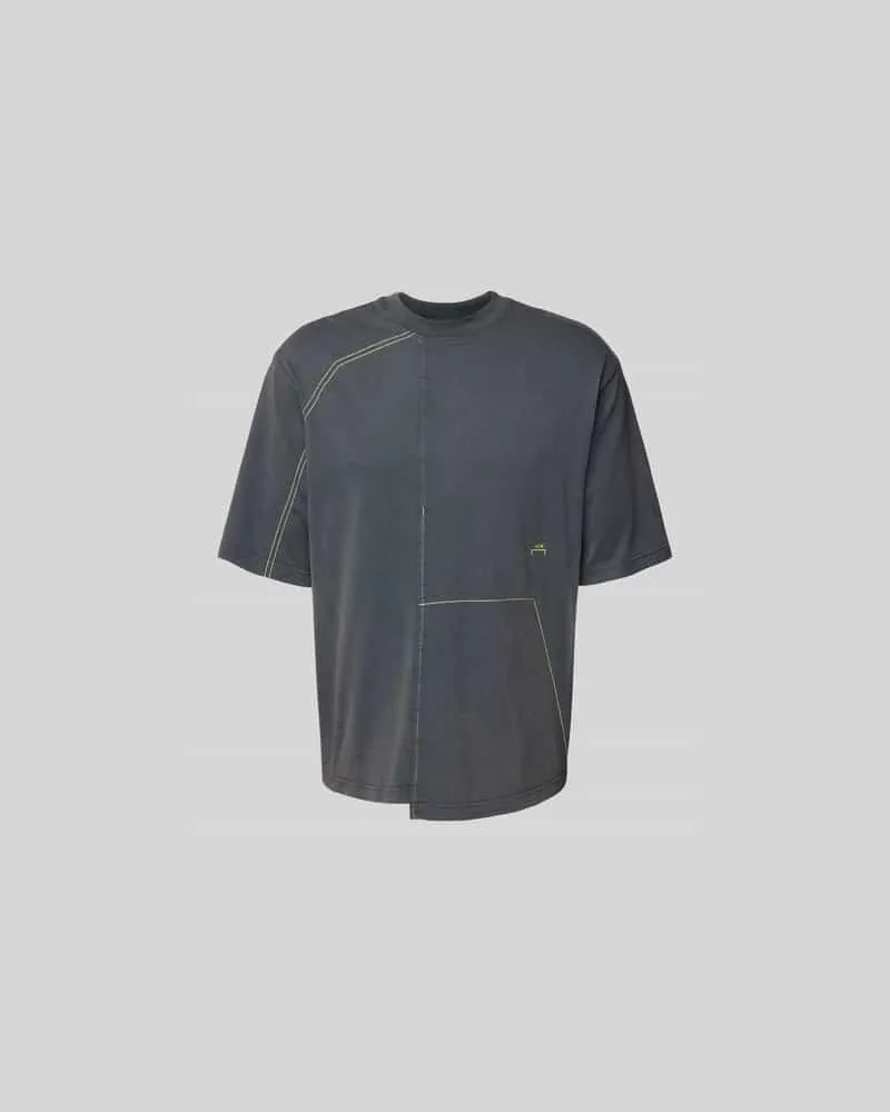 A-COLD-WALL* T-Shirt in asymmetrischem Design Jeansblau