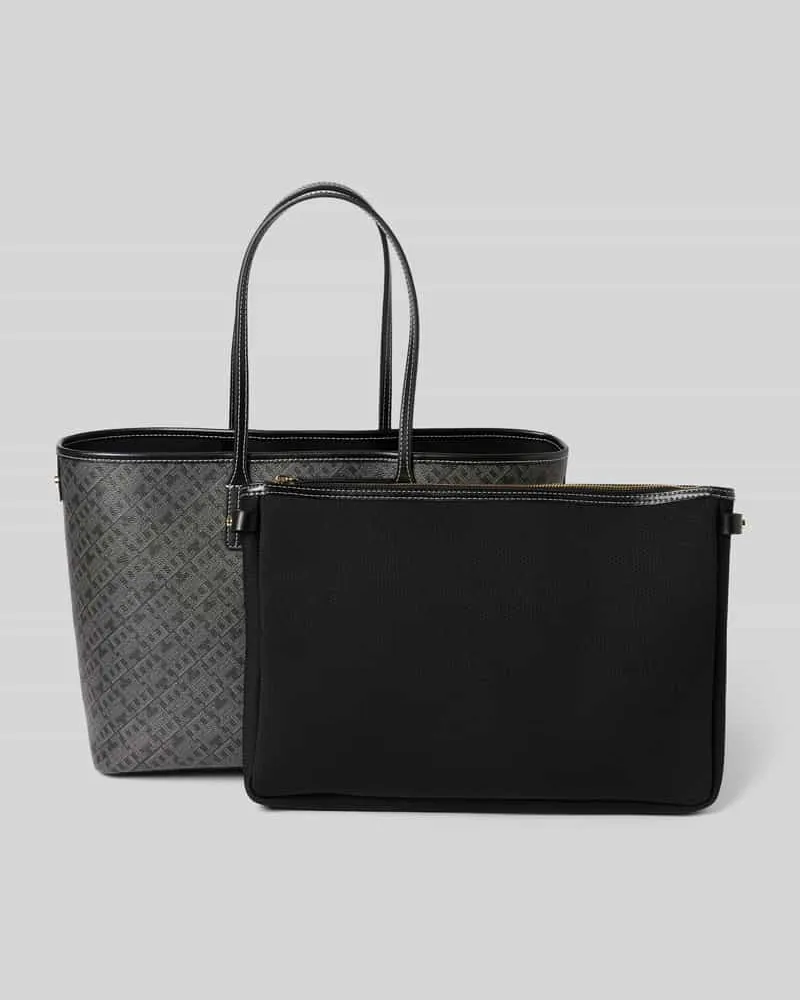 Tommy Hilfiger Henkeltasche in Lederoptik Modell 'MONOPLAY Black