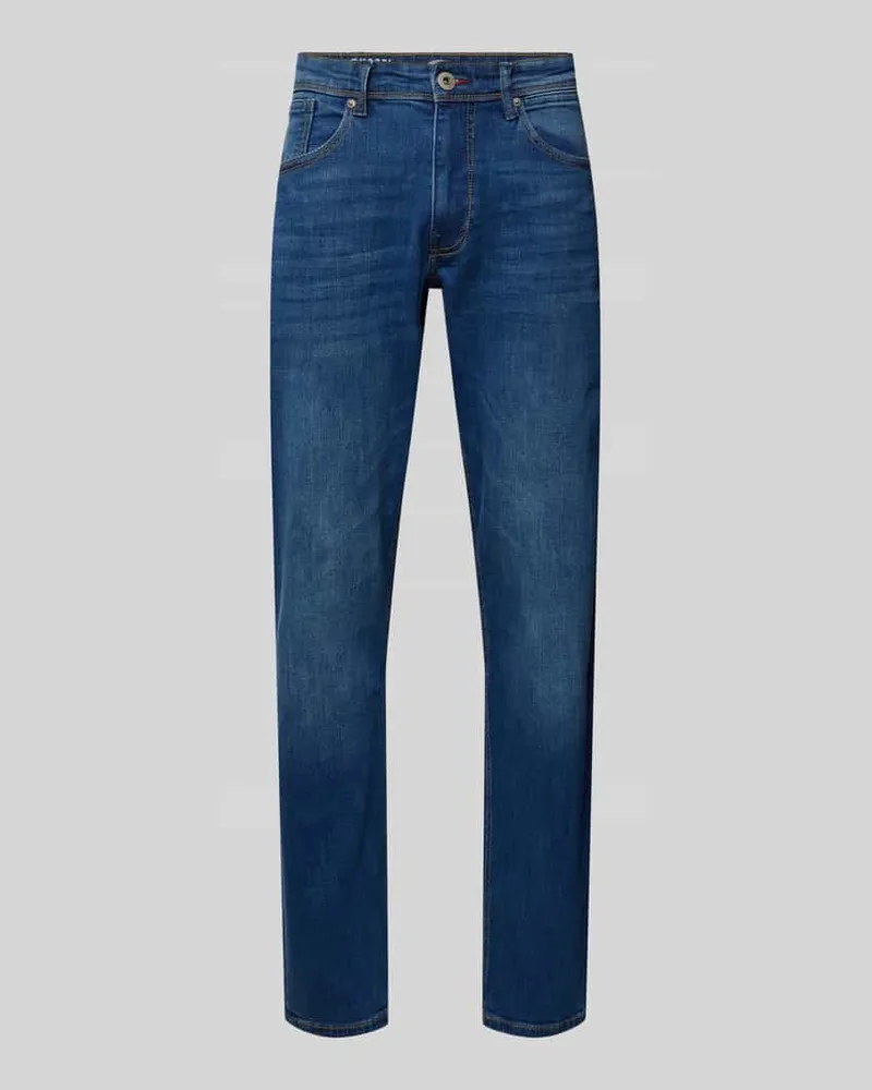 Petrol Industries Slim Fit Jeans im 5-Pocket-Design Jeansblau