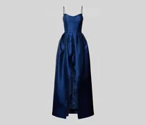 Abendkleid mit Spaghettiträgern Modell 'LECROS