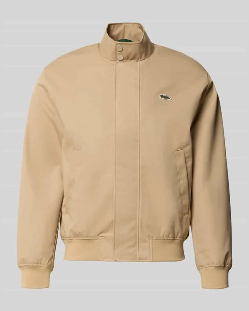 Lacoste Blouson mit Stehkragen Modell 'HARRINGTON BLOUSON Beige