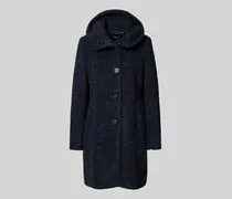 Wollmantel mit Alpaka-Anteil und Knopfleiste Modell 'STELLA