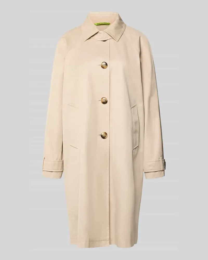 Fuchs Schmitt Mantel mit Ärmelriegeln Kitt