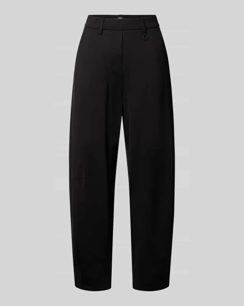 MAC Jeans Regular Fit Hose mit Label-Detail Modell 'Tilda Jump in Black