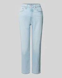 Levi's Straight Leg Jeans im 5-Pocket-Design Modell 'WOW ME OVER Hellblau