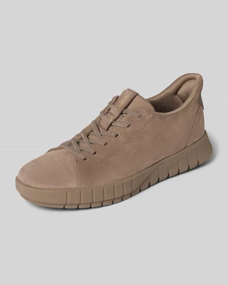 Geox Sneaker mit Schnürung Modell 'FLEXTRIDE PLUS Taupe