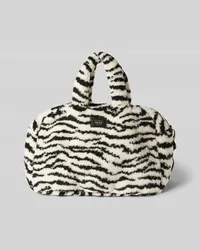 WOUF Weekender mit Animal Print Modell 'Arctic Black